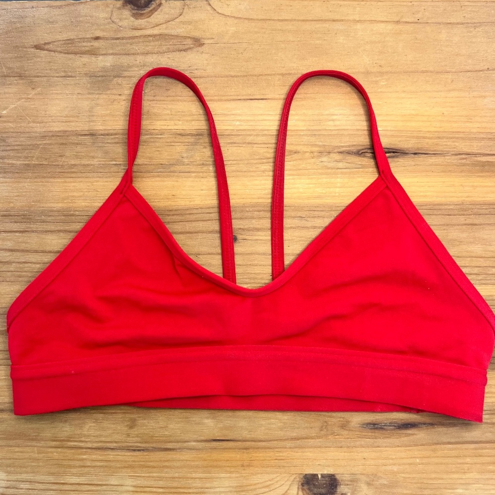 Jolyn Red Mara Bikini top